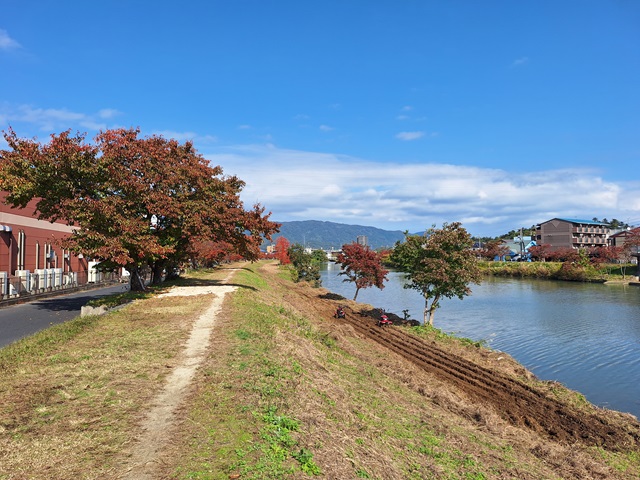 津久井の風景画（晩秋 農道） 美術品・アンティーク・コレクション