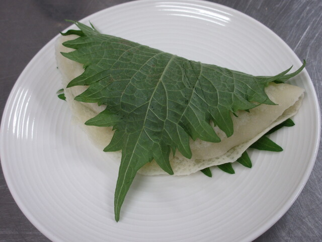 大葉餅完成