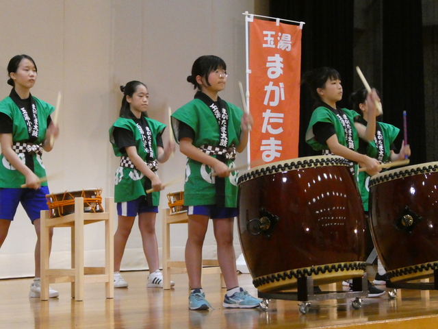 玉湯まがたま太鼓