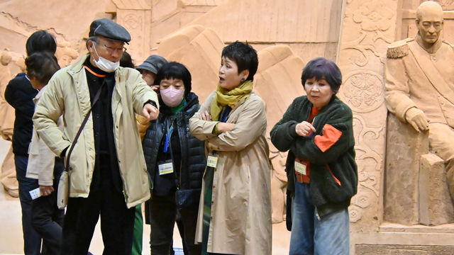 鳥取砂丘砂の美術館3